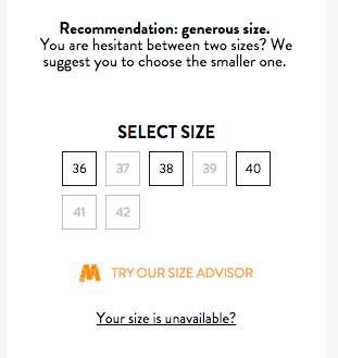 How to choose the right size? – Answers to all your questions in our client  center.